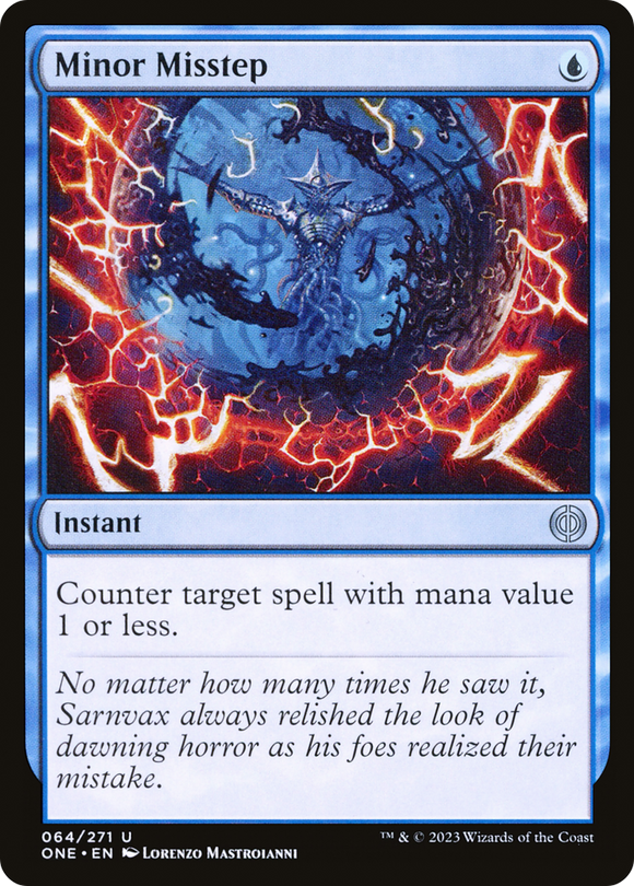Minor Misstep [Phyrexia: All Will Be One]