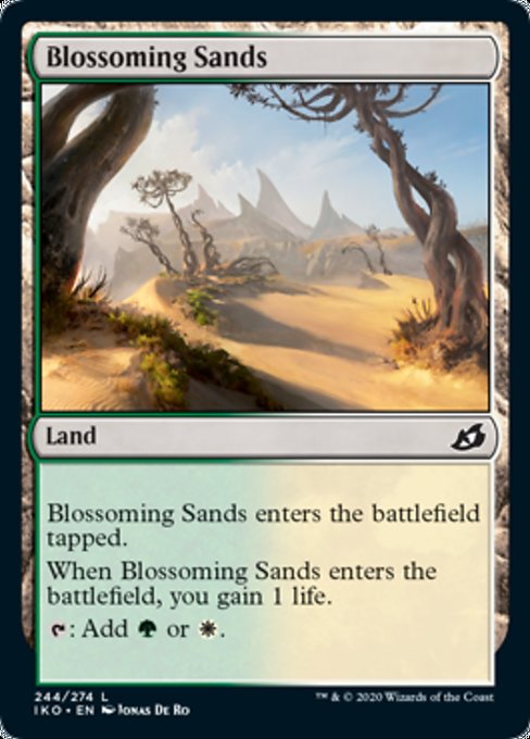 Blossoming Sands [Ikoria: Lair of Behemoths][FOIL]