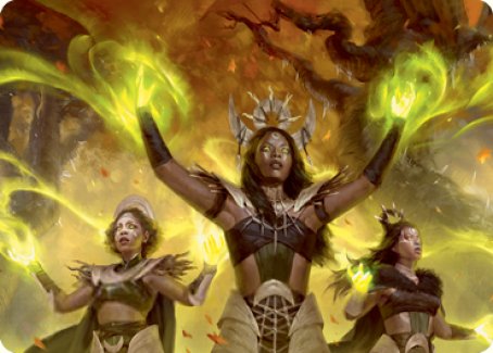 Dawnhart Wardens Art Card [Art Series: Innistrad: Midnight Hunt]