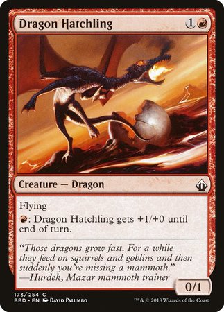 Dragon Hatchling [Battlebond][FOIL]