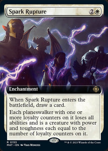 Spark Rupture (Extended Art) [March of the Machine: The Aftermath] [FOIL]