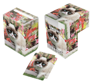 Ultra Pro: Grumpy Cat in Flowers - Deck Box