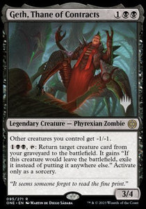 Geth, Thane of Contracts [Promo Pack: Phyrexia: All Will Be One]