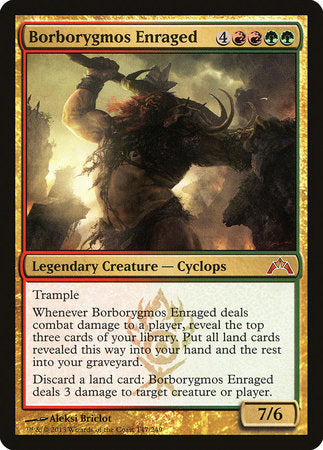 Borborygmos Enraged [Gatecrash][FOIL]