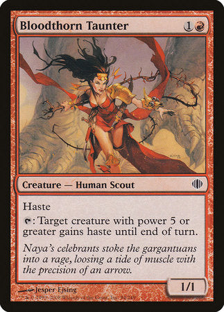 Bloodthorn Taunter [Shards of Alara][FOIL]