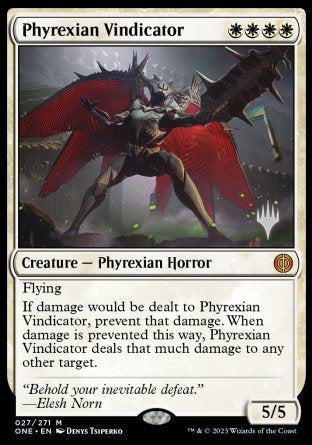 Phyrexian Vindicator [Promo Pack: Phyrexia: All Will Be One]