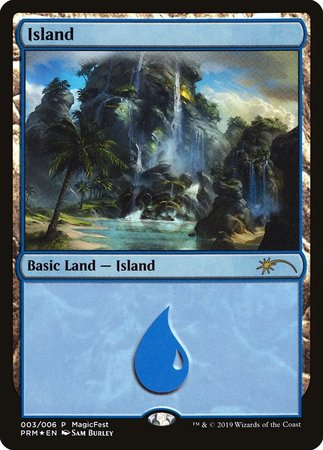 Island (2019) [MagicFest Cards][FOIL]