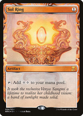 Sol Ring [Masterpiece Series: Kaladesh Inventions][FOIL]