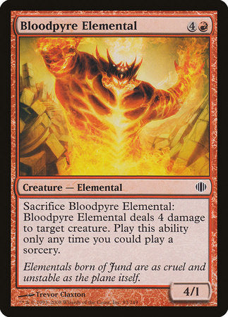 Bloodpyre Elemental [Shards of Alara][FOIL]