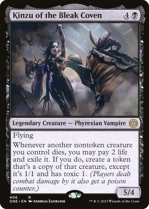 Kinzu of the Bleak Coven [Phyrexia: All Will Be One]