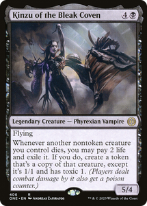 Kinzu of the Bleak Coven [Phyrexia: All Will Be One][FOIL]