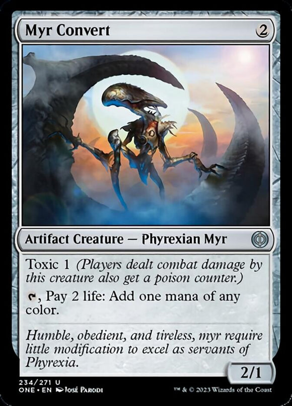 Myr Convert [Phyrexia: All Will Be One][FOIL]