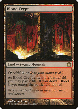 Blood Crypt [Return to Ravnica][FOIL]