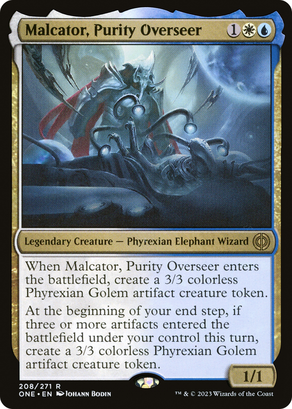 Malcator, Purity Overseer [Phyrexia: All Will Be One]