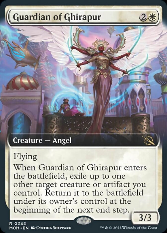 Guardian of Ghirapur (Extended Art) [March of the Machine][FOIL]