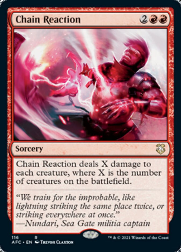 Chain Reaction [Commander: Adventures in the Forgotten Realms]