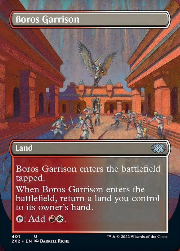 Boros Garrison (Borderless) [Double Masters 2022]