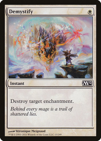 Demystify [Magic 2012 (M12)][FOIL]