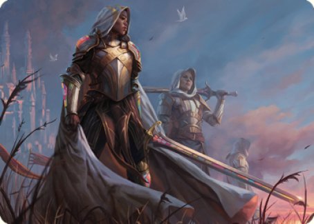 Danitha, Benalia's Hope Art Card [Art Series: Dominaria United]