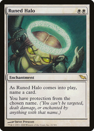 Runed Halo [Shadowmoor][FOIL]