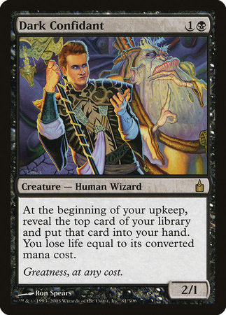 Dark Confidant [Ravnica: City of Guilds][FOIL]