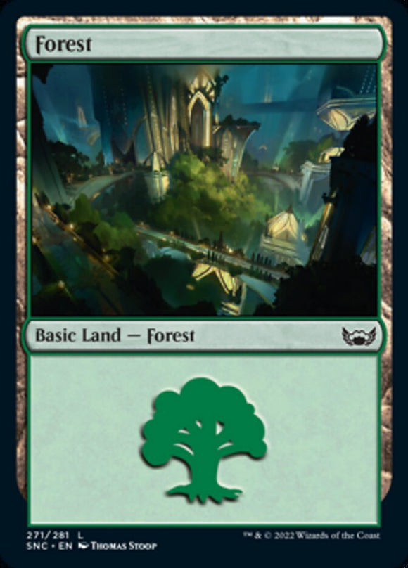 Forest (271) [Streets of New Capenna][FOIL]