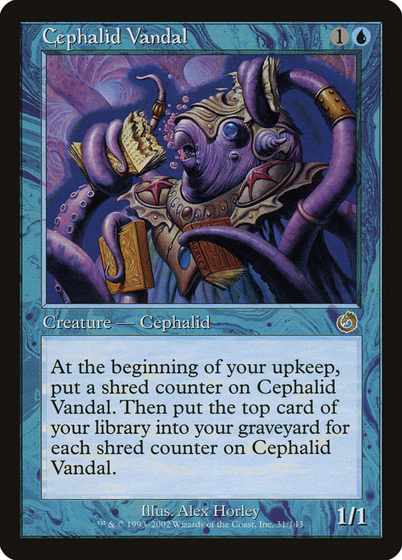 Cephalid Vandal [Torment][FOIL]