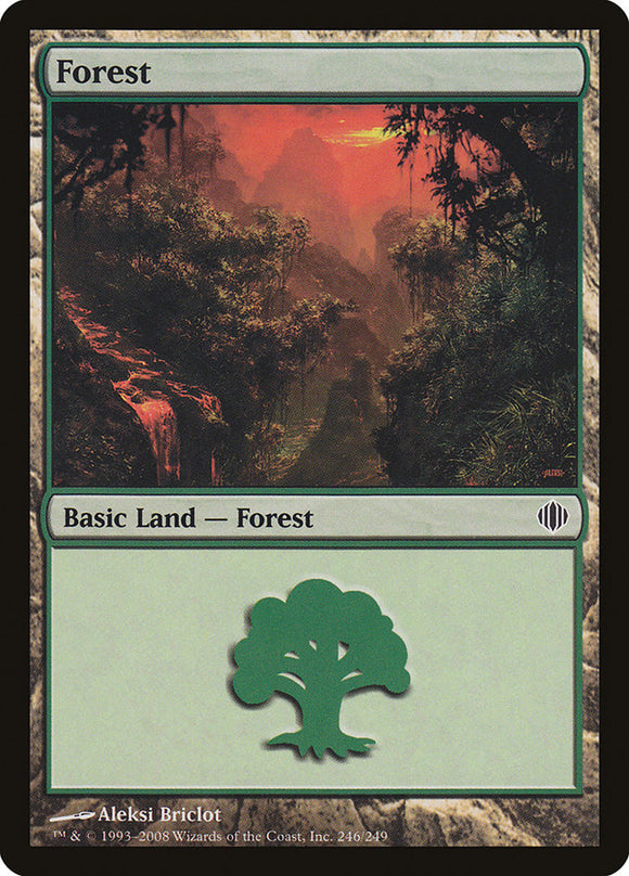 Forest (246) [Shards of Alara][FOIL]