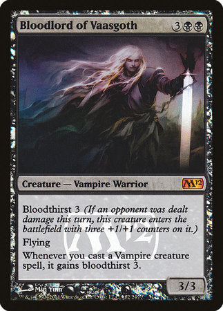 Bloodlord of Vaasgoth [Prerelease Cards][FOIL]