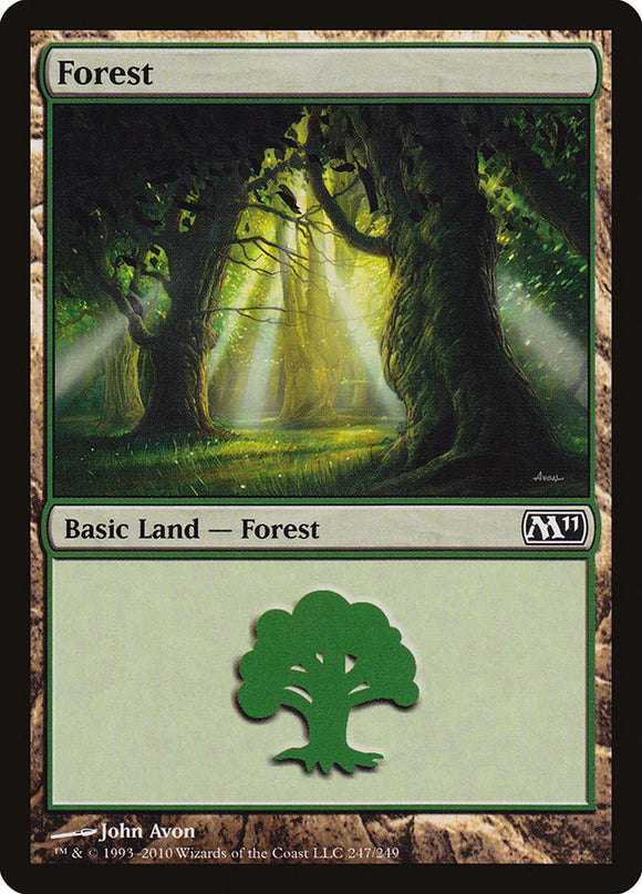 Forest (247) [Magic 2011 (M11)]