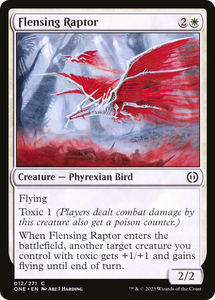 Flensing Raptor [Phyrexia: All Will Be One]
