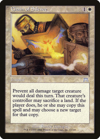 Chain of Silence [Onslaught][FOIL]