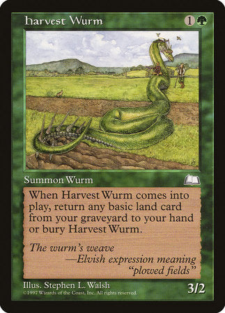 Harvest Wurm [Weatherlight]