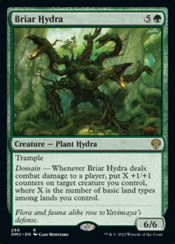 Briar Hydra (286) [Dominaria United]