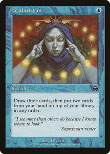Brainstorm [Mercadian Masques][FOIL]