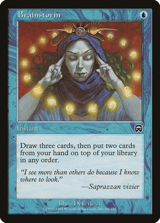 Brainstorm [Mercadian Masques][FOIL]