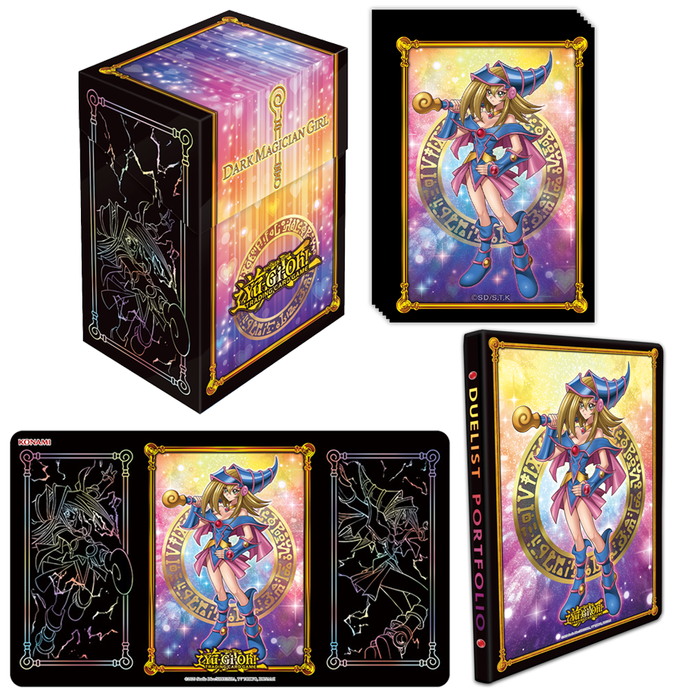 Yu Gi Oh Dark Magician Girl Accessories Bundle Card Monster Games 