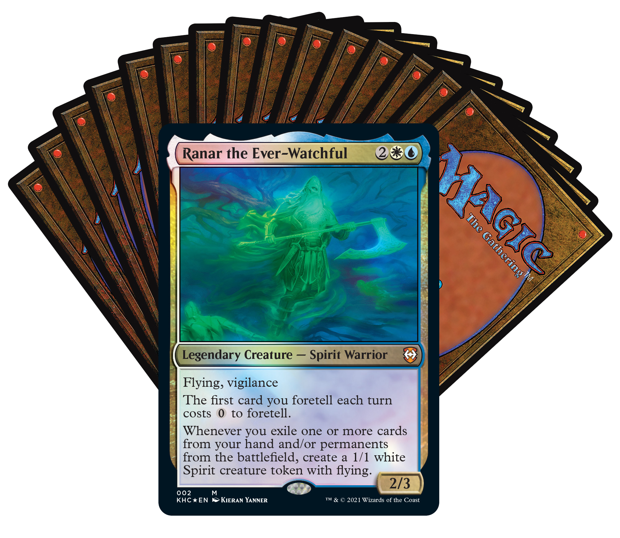 Magic: The Gathering: Kaldheim - Commander Deck: Phantom Premonition Card Monster Games Magic: The Gathering: Kaldheim - Commander Deck: Phantom Premonition Card Monster Games