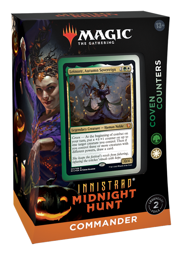 Magic The Gathering: Innistrad: Midnight Hunt: Coven Counters - Commander Deck