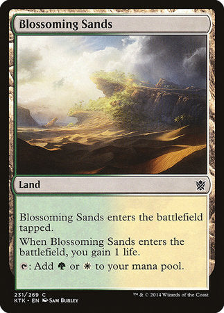 Blossoming Sands [Khans of Tarkir][FOIL]