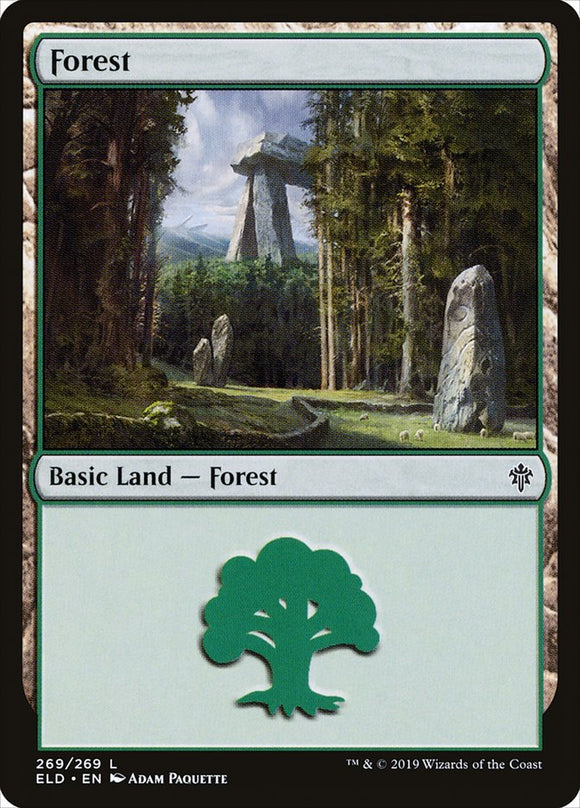 Forest (269) [Throne of Eldraine][FOIL]