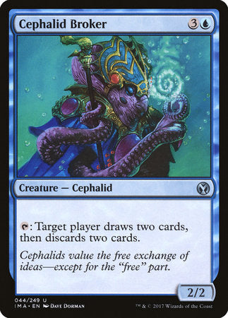 Cephalid Broker [Iconic Masters][FOIL]