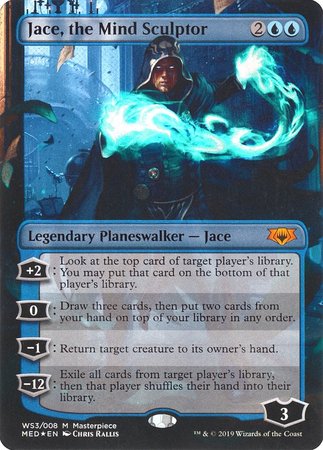 Jace, the Mind Sculptor [Mythic Edition: War of the Spark][FOIL]