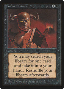 Demonic Tutor [Beta Edition]