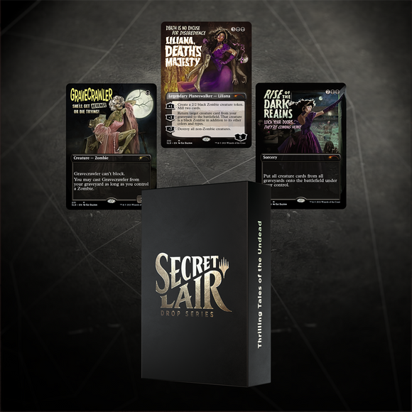 Magic The Gathering, Secret Lair: Thrilling Tales of the Undead