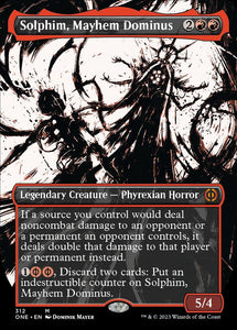 Solphim, Mayhem Dominus (Showcase) [Phyrexia: All Will Be One]