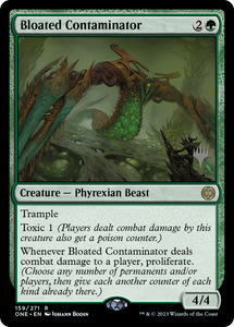 Bloated Contaminator [Promo Pack: Phyrexia: All Will Be One]
