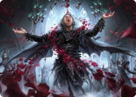 Bloodsoaked Reveler Art Card [Art Series: Innistrad: Crimson Vow]