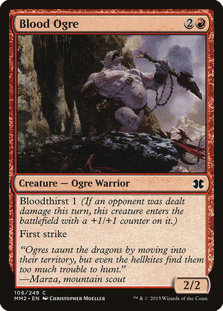 Blood Ogre [Modern Masters 2015][FOIL]