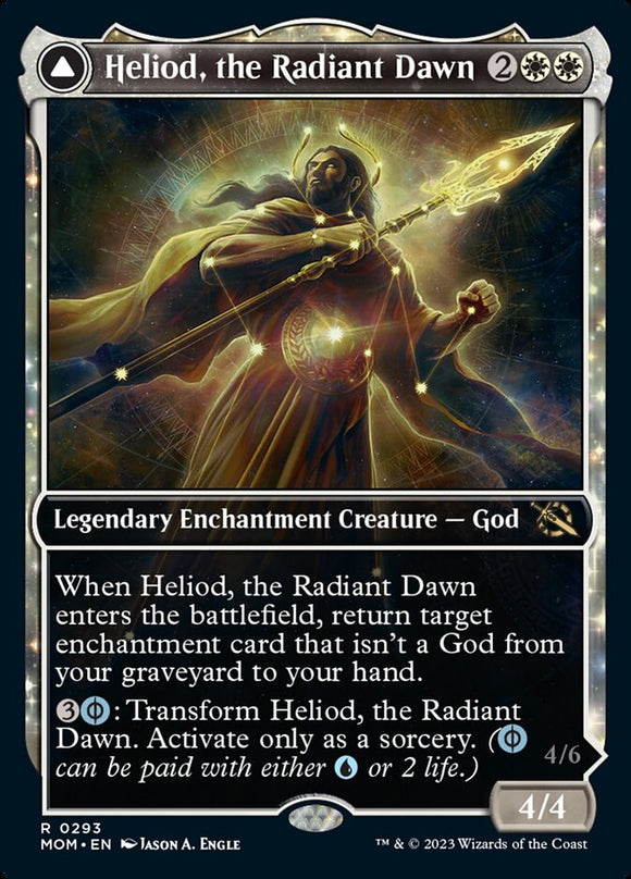 Heliod, the Radiant Dawn (Showcase) [March of the Machine][FOIL]